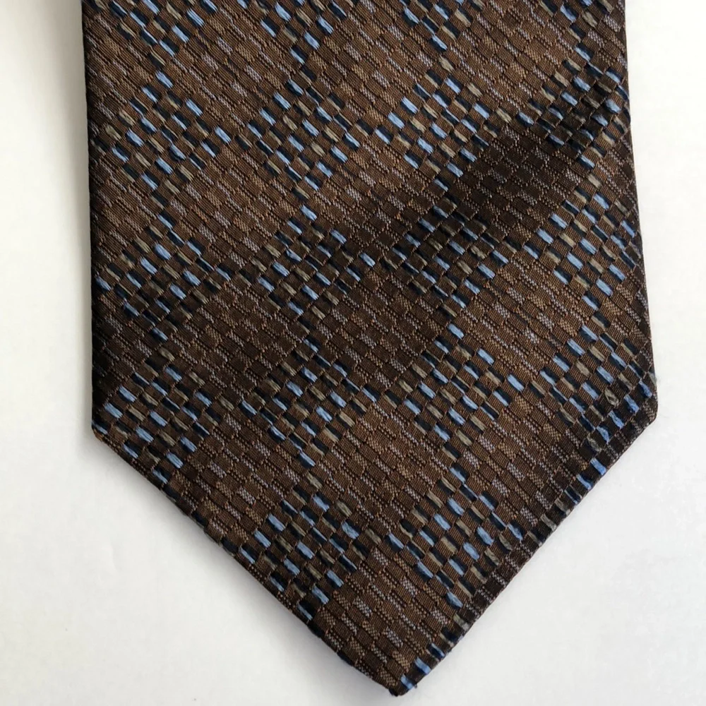 XMI Signature Brown and Blue Tie